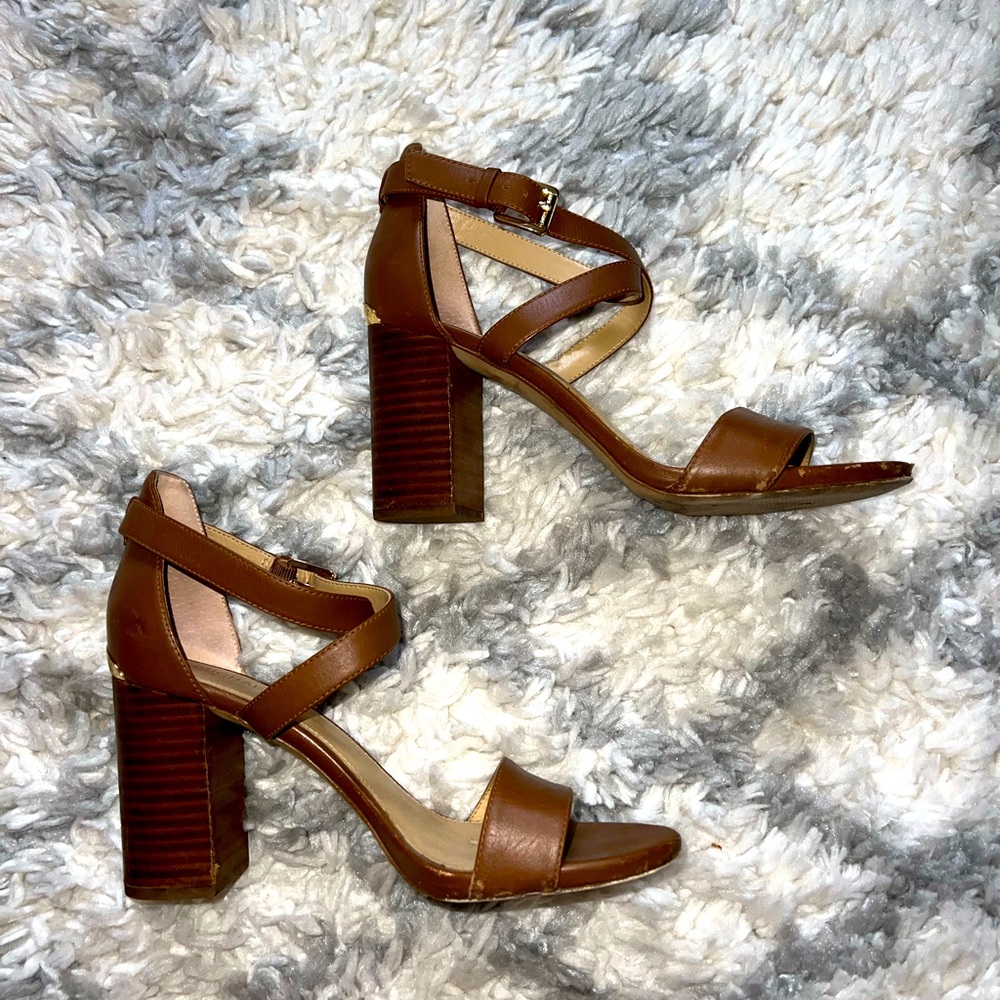 Michael Kors Tulia block heel sandals